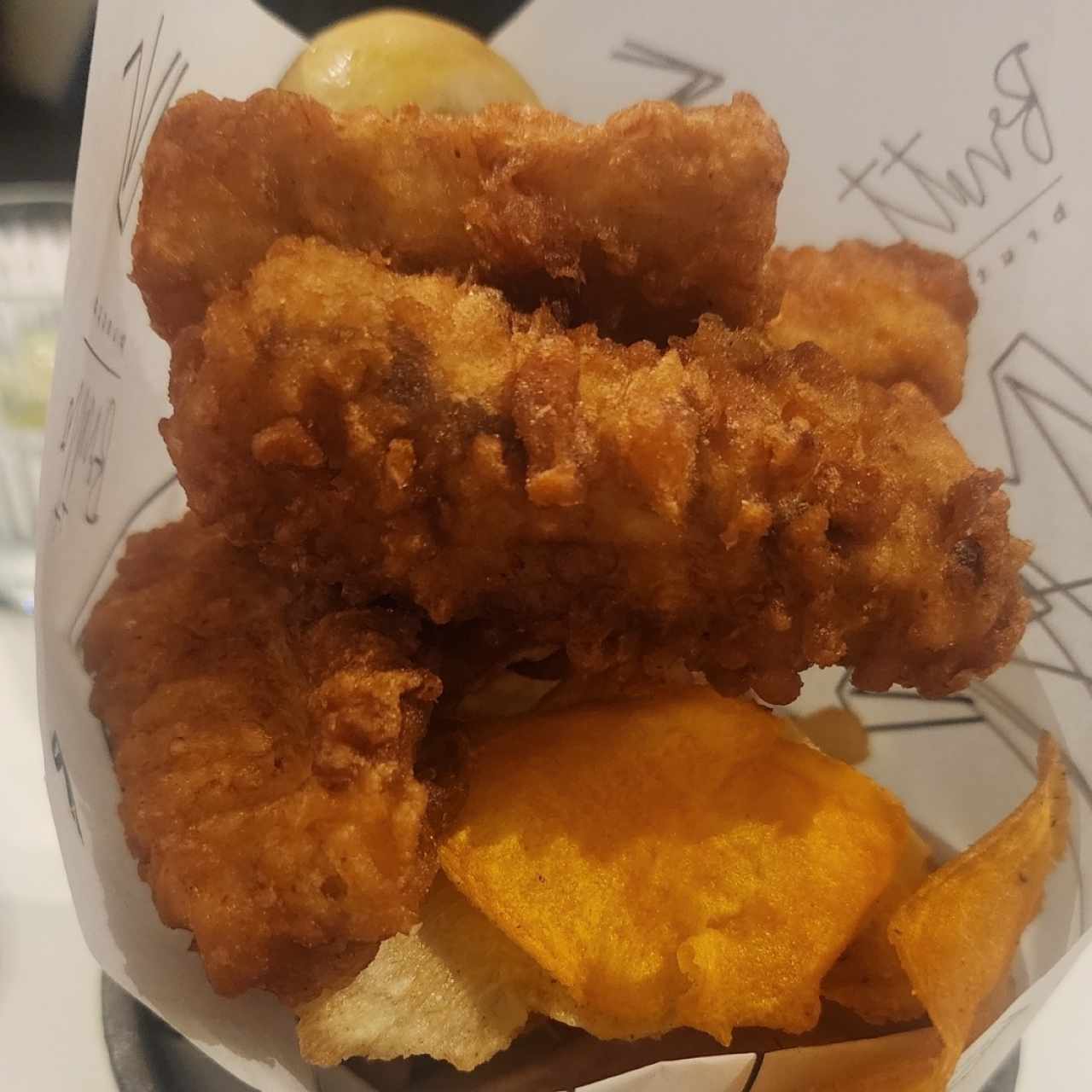 Fish, Chips and more chips