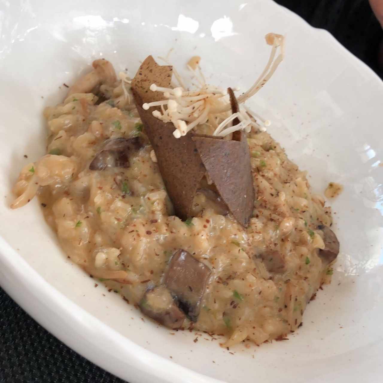 Risotto de hongos