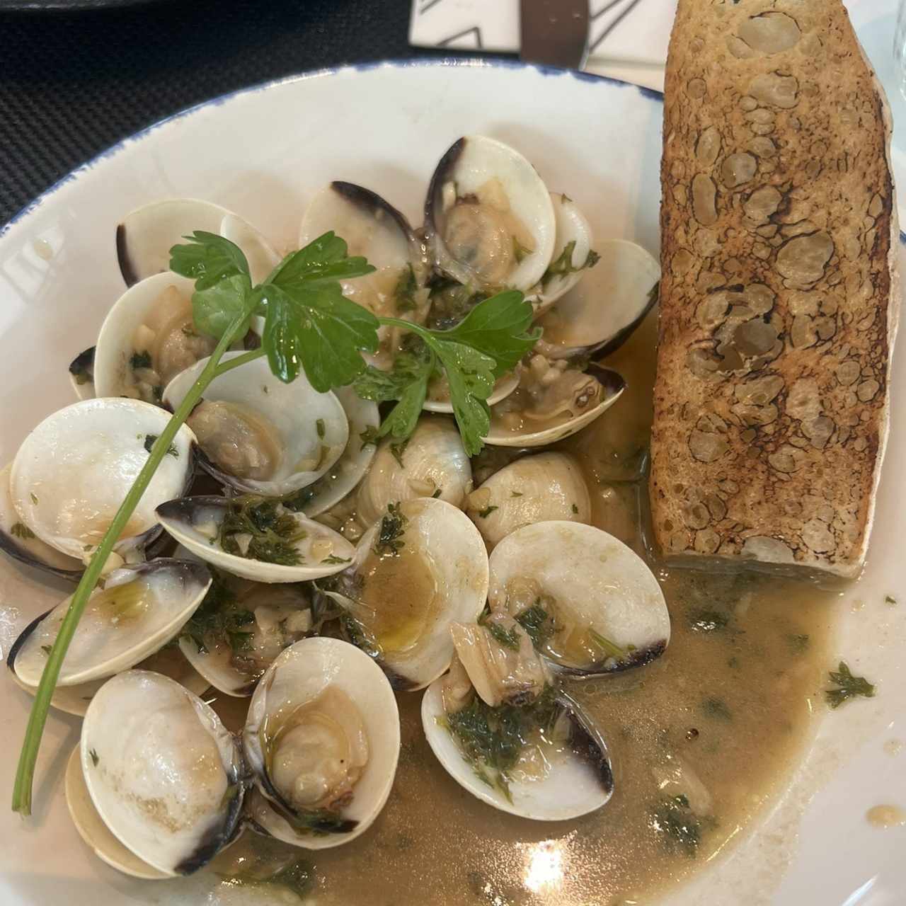 Small Eats - Vongole Ciabatta