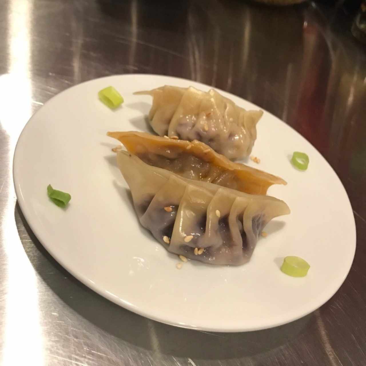 Dumplings (Gyozas) - Cerdo y camarones