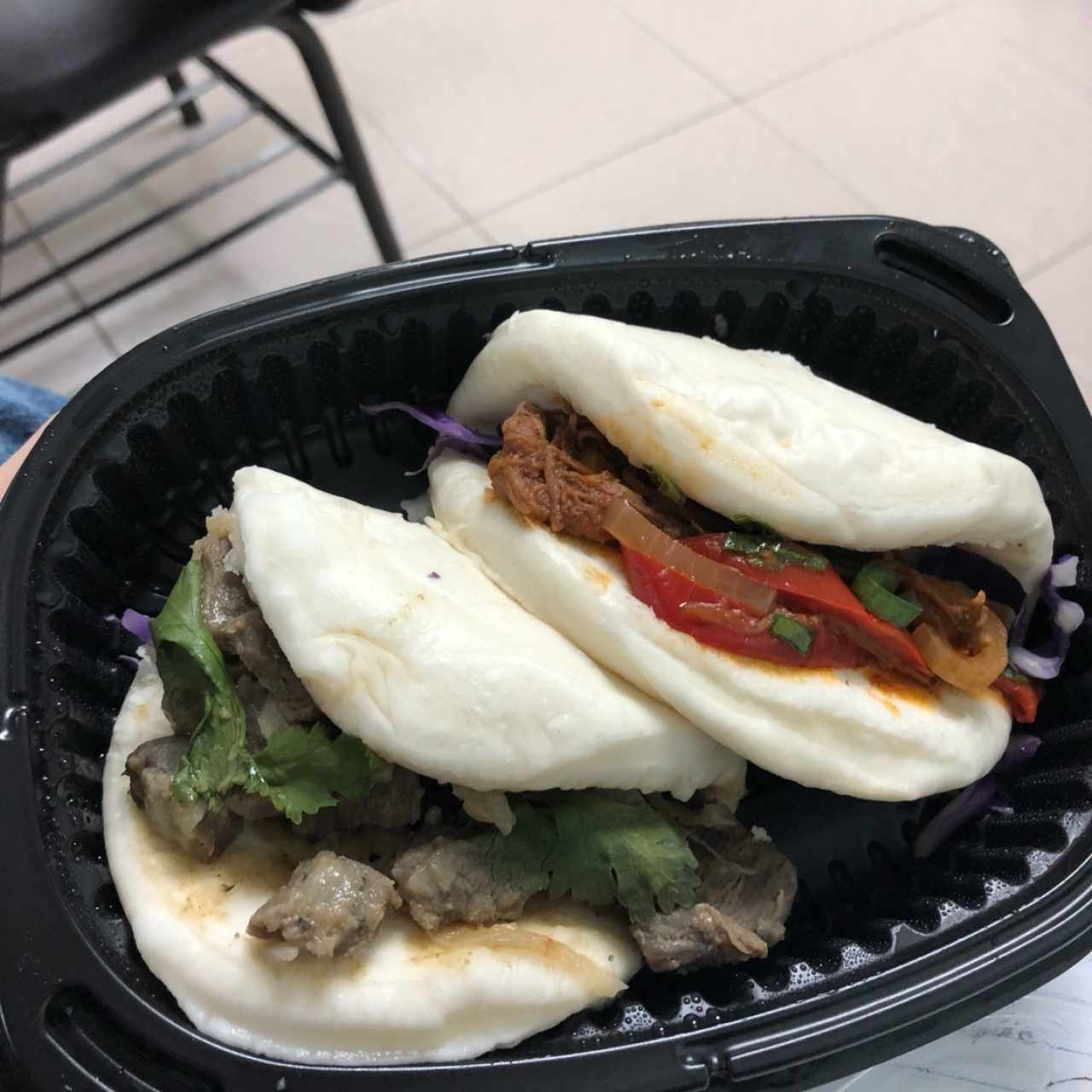 Bao Buns - Beef Green Curry y El Panameño