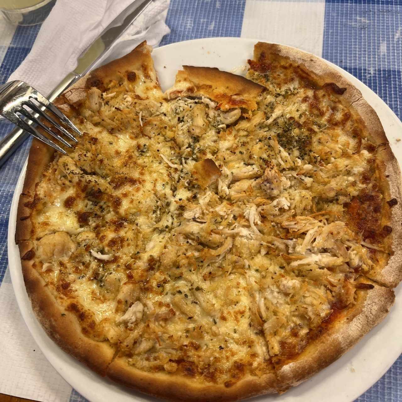 Pizza de pollo o de oregano???