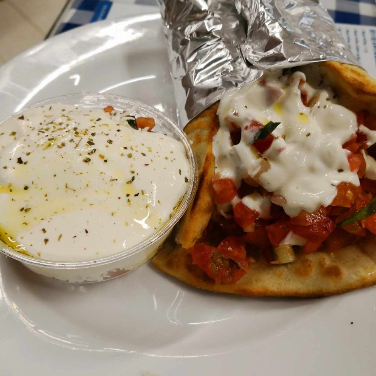 gyro de pollo