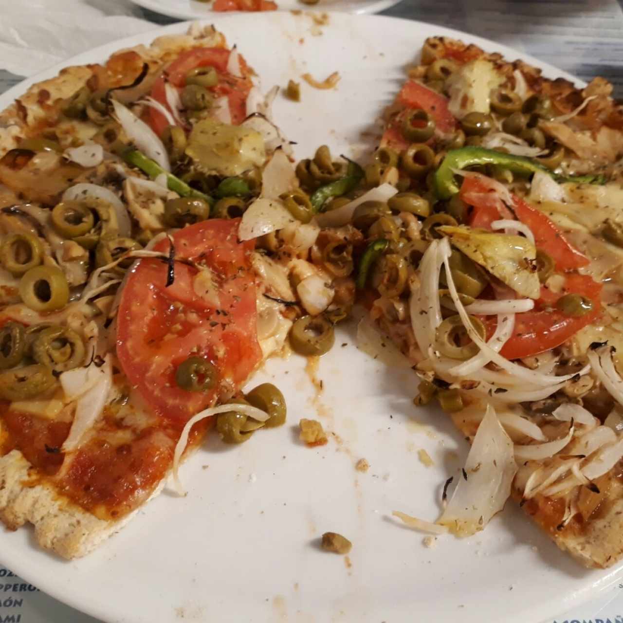 pizza vegetariana 