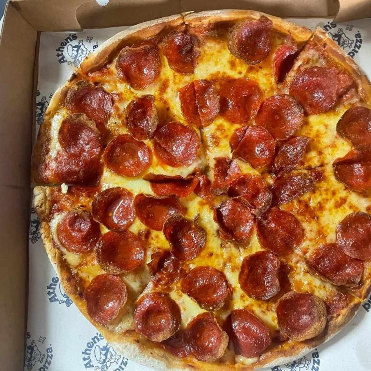 PIZZA DE PEPPERONI, Regular 12”