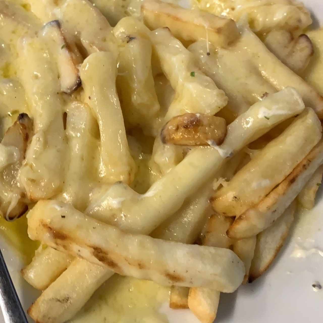 Papas con Mozzarella 