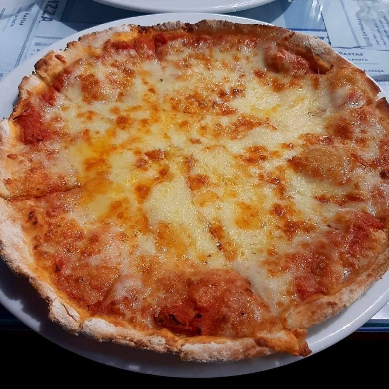 Pizza de mozzarella