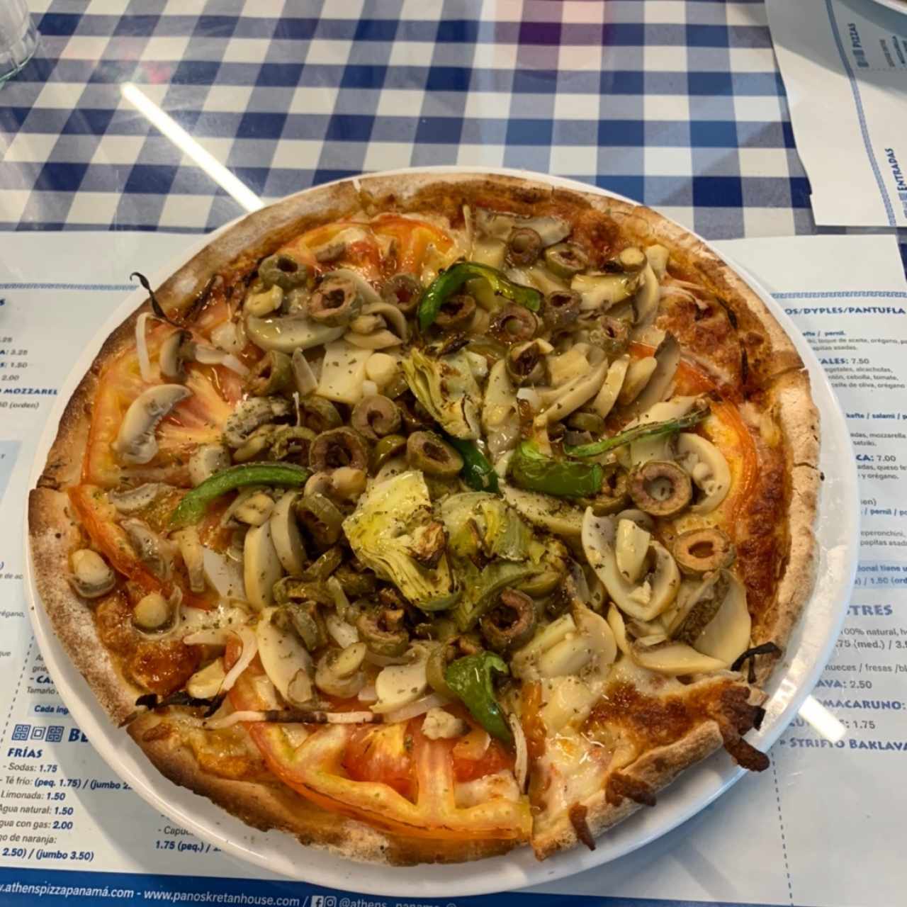 pizza vegetariana