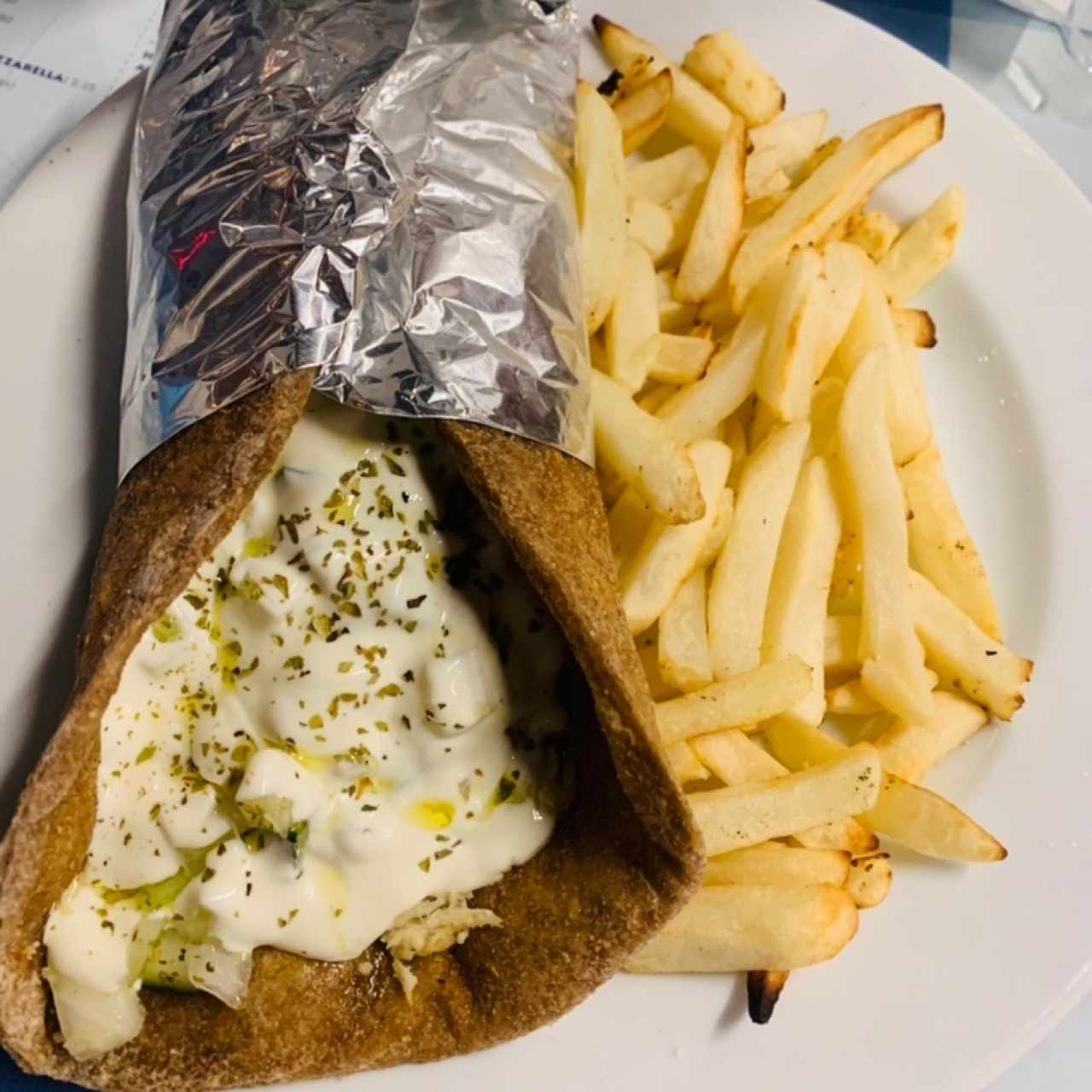 gyro de pollo