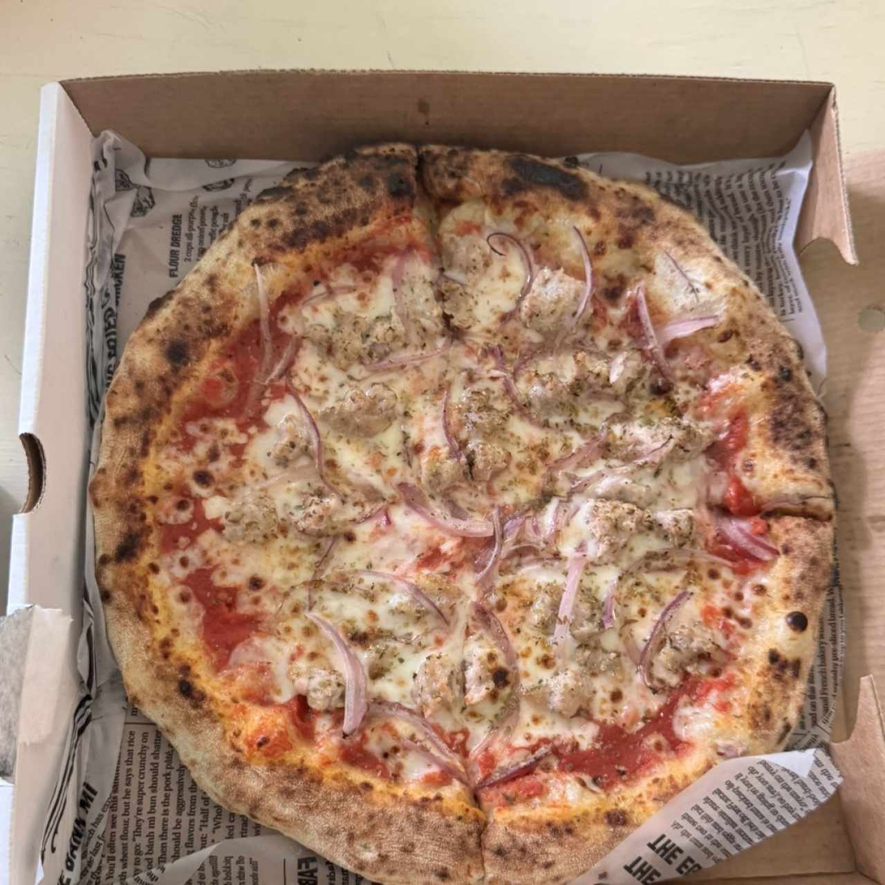 Chorizo y cebolla
