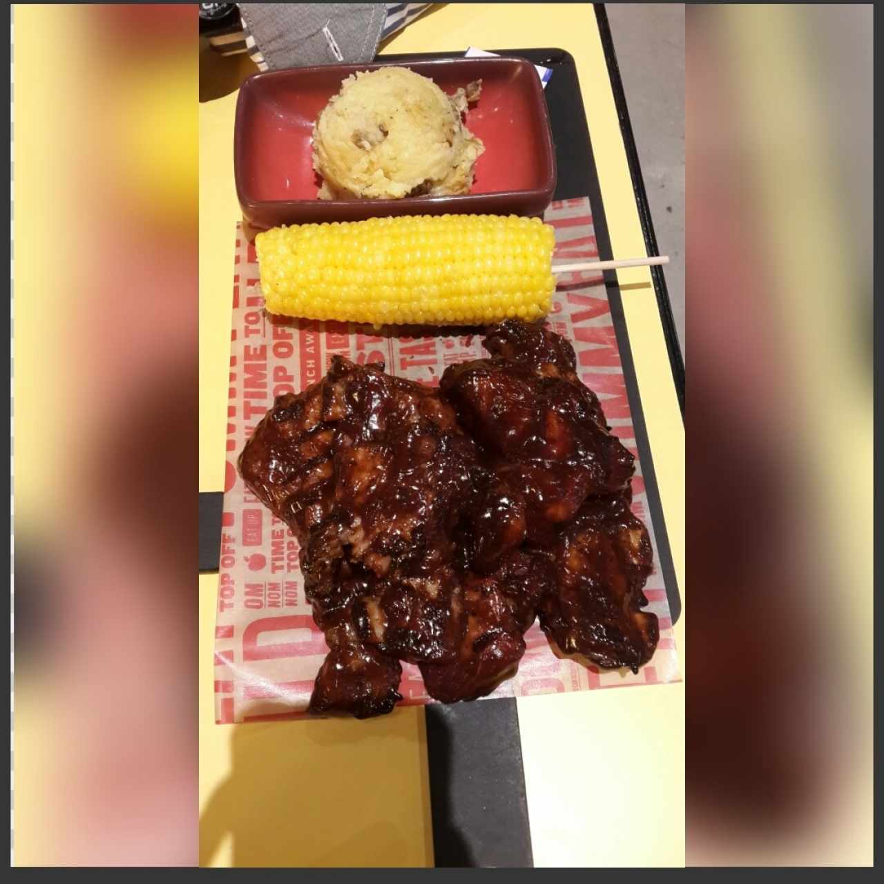 costillas BBQ