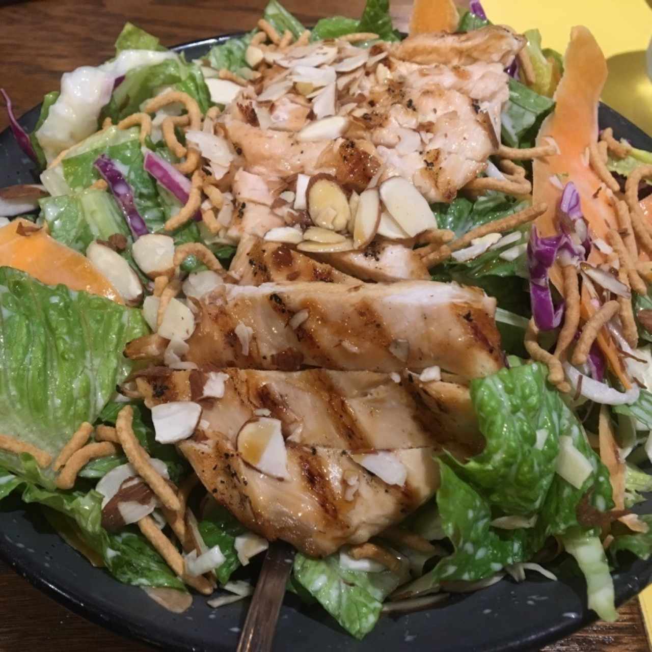 ensalada de pollo oriental