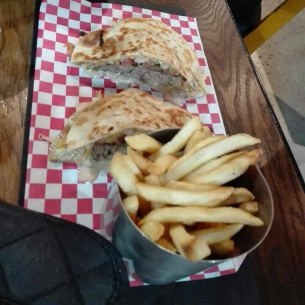 quesadilla burger