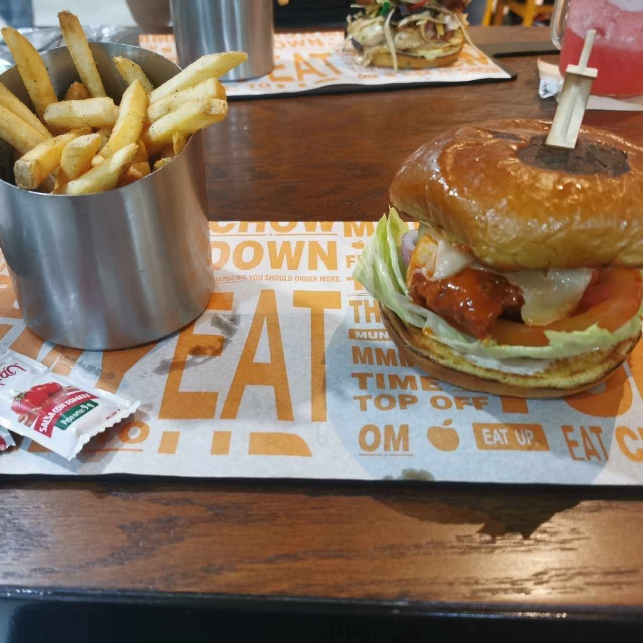 Buffalo Chicken Burger