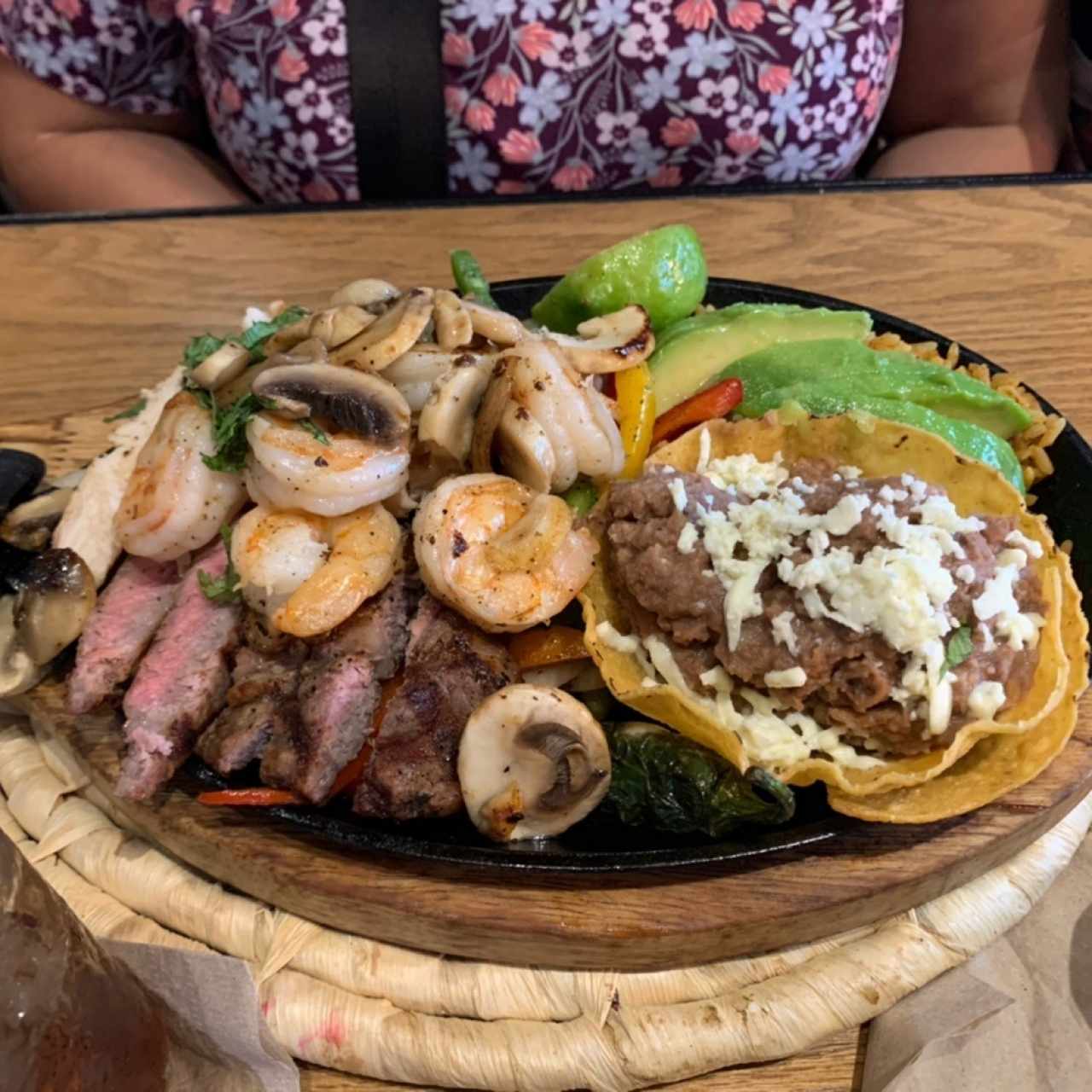 Fajita mixta personal