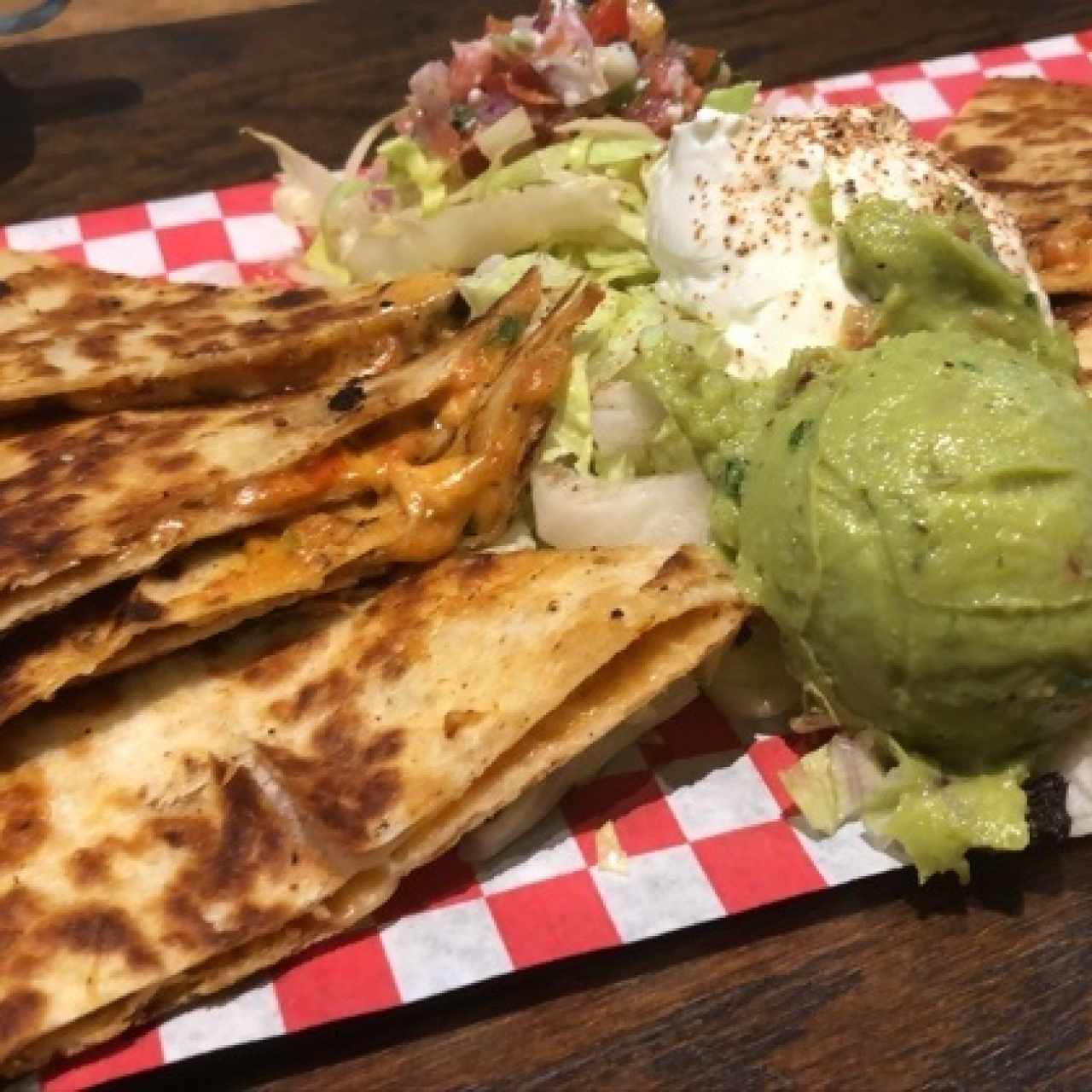 mucha quesadilla