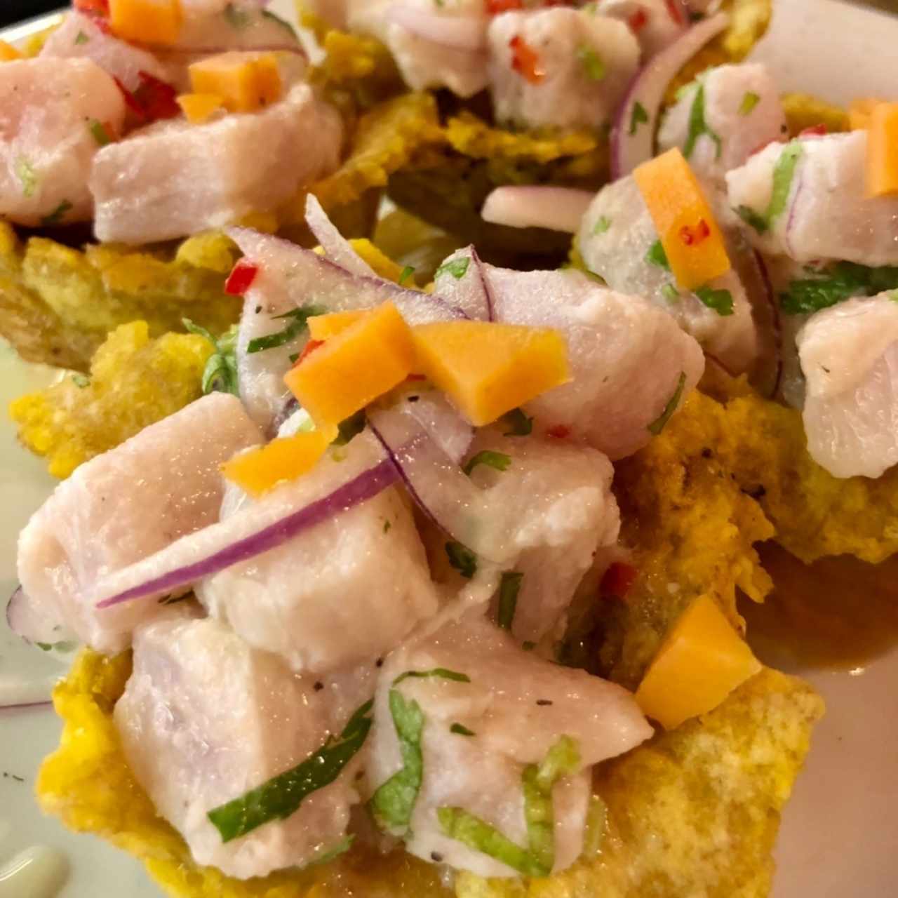 canastas de ceviche 