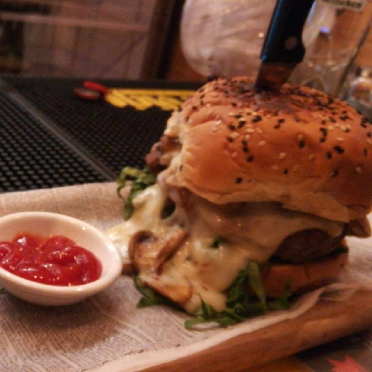 Mushroom Burger 