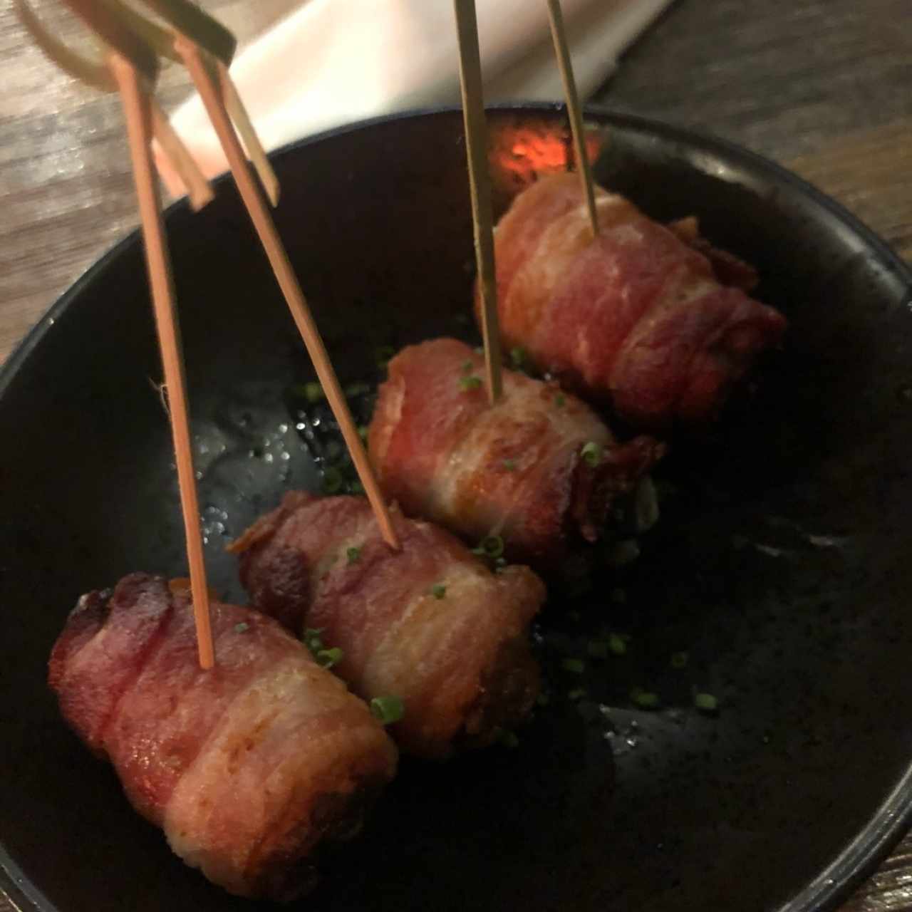 BAR BITES - Bacon Wraped Dates