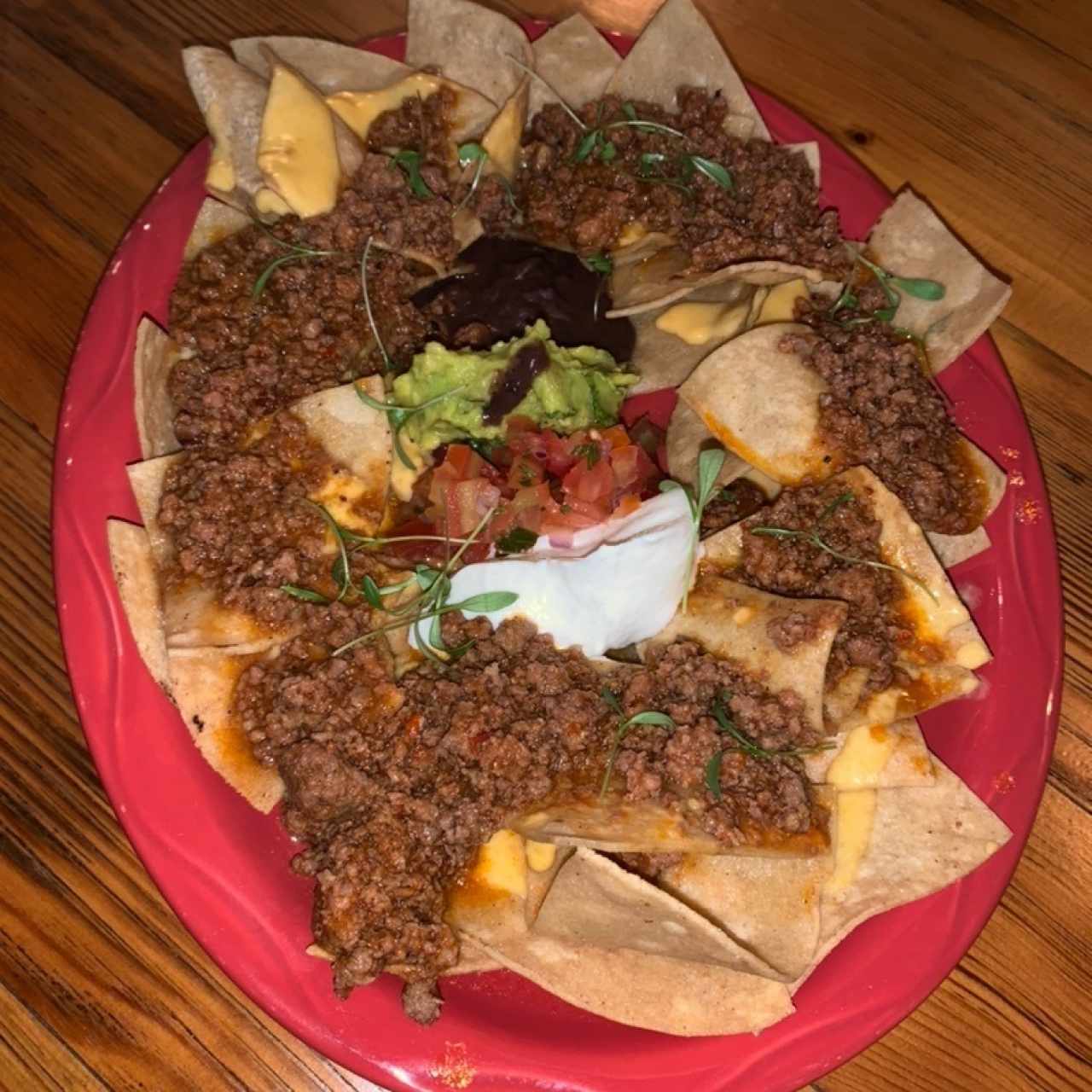 SMALL PLATES - Nachos Tex Mex