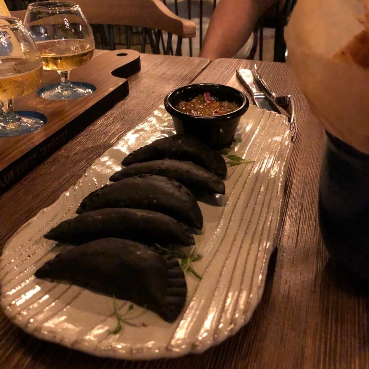 Empanadas negras