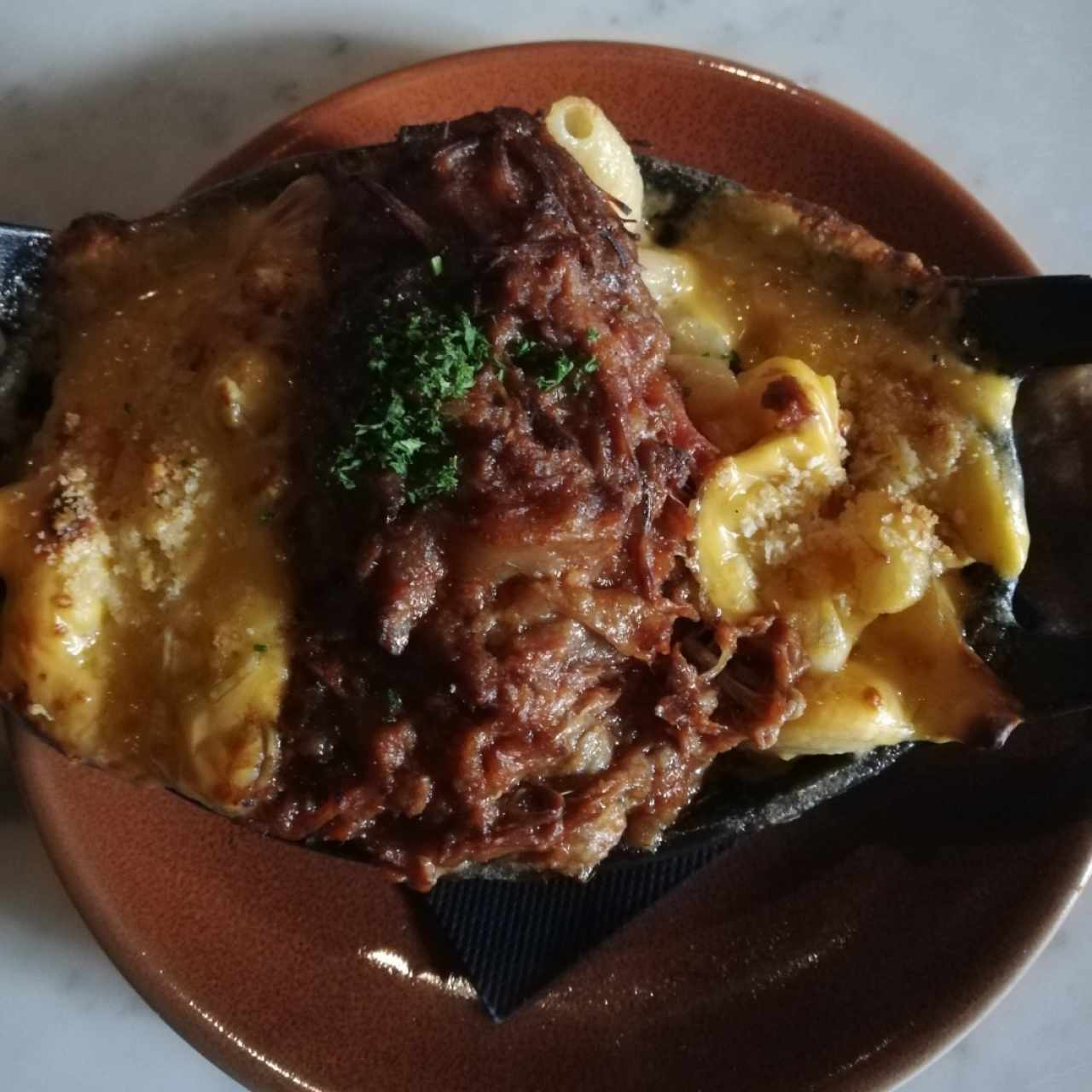 Oxtail Mac and Cheese