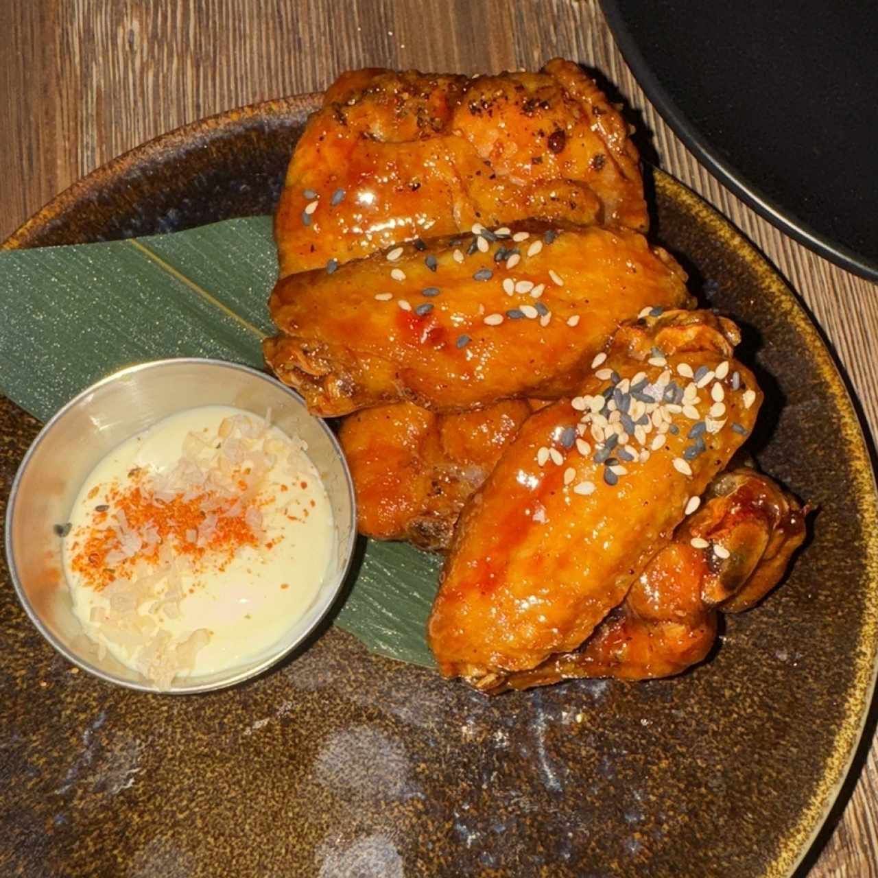 Asian glazed hot wings