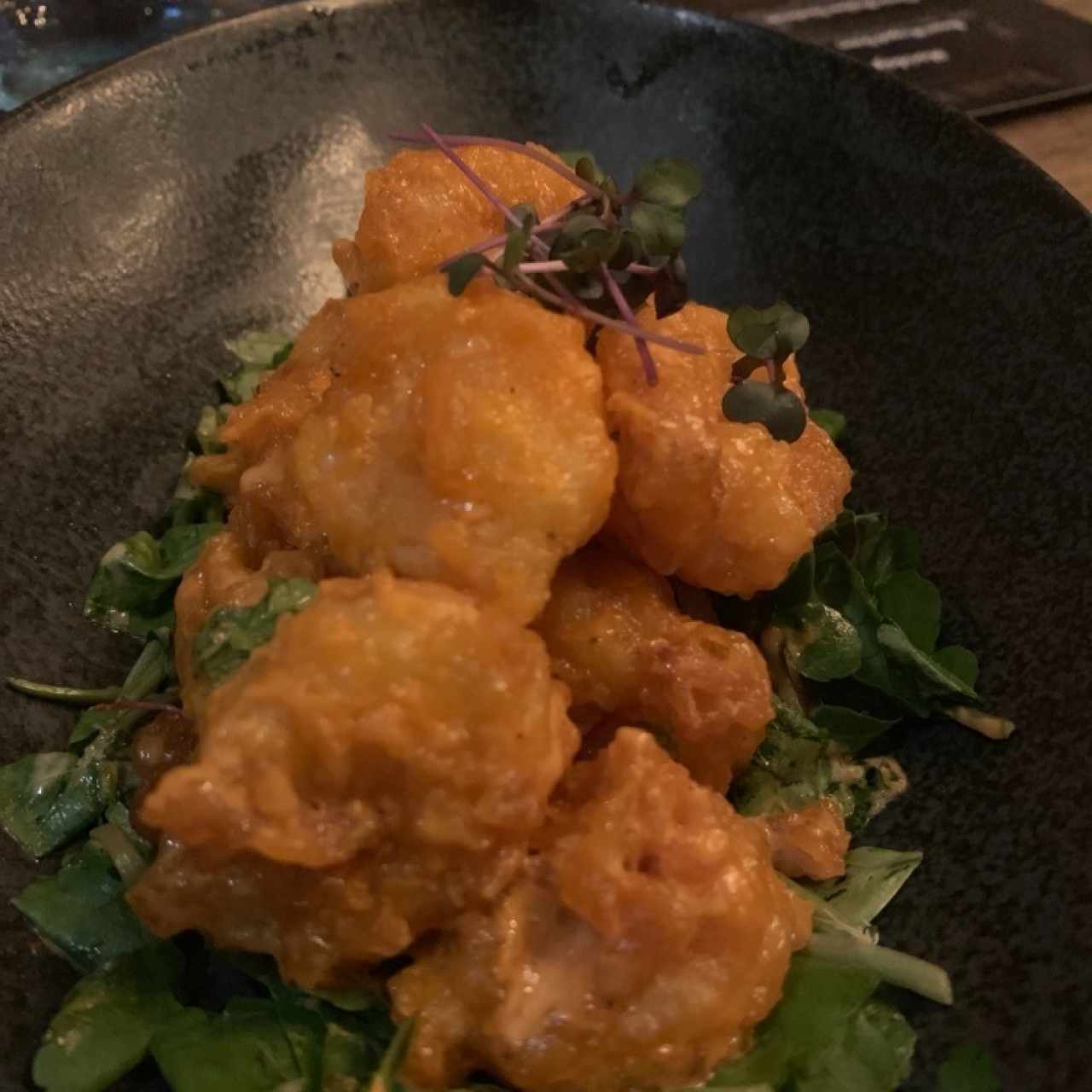 SMALL PLATES - Spicy Shrimp