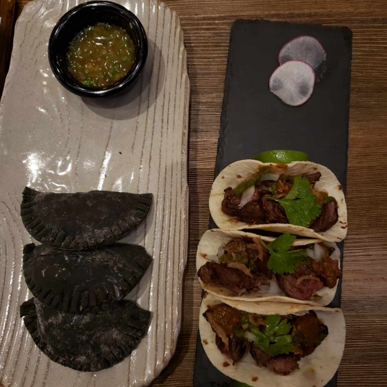 SMALL PLATES - Black Empanadas