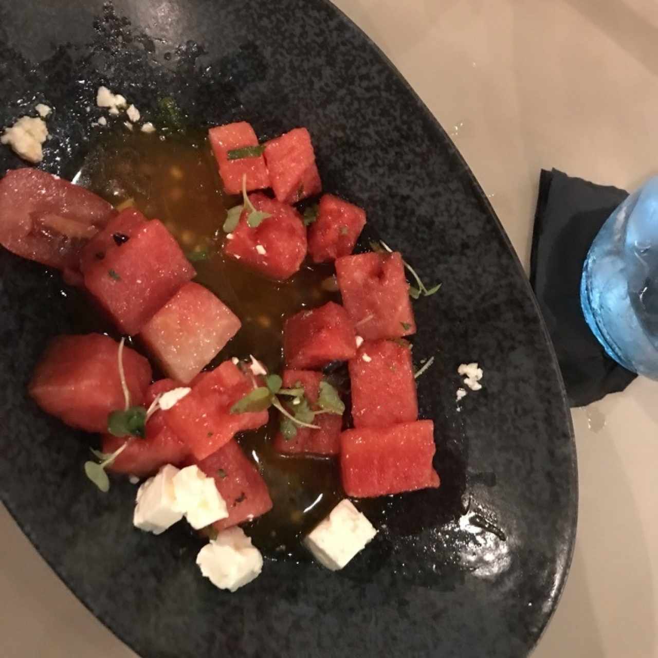 Heirloom Tomato and Watermelon Salad