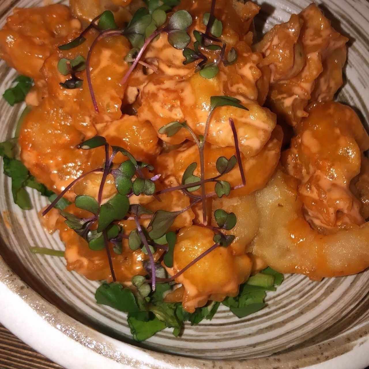 SMALL PLATES - Spicy Shrimp