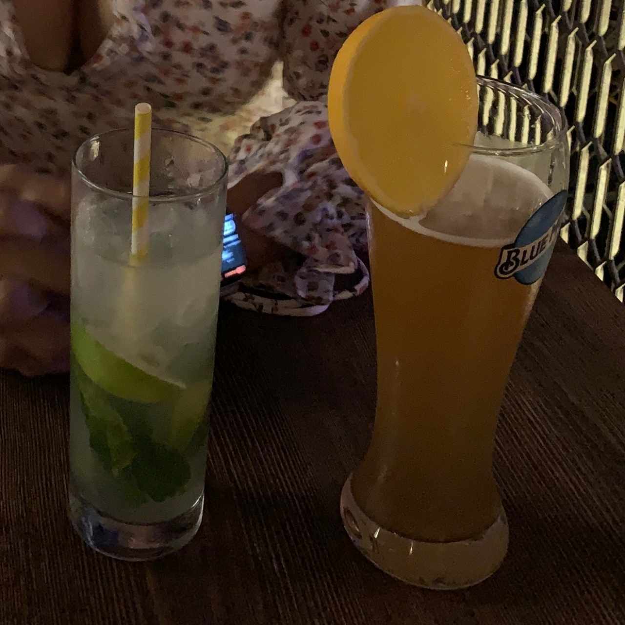 Mojito y Blue Moon