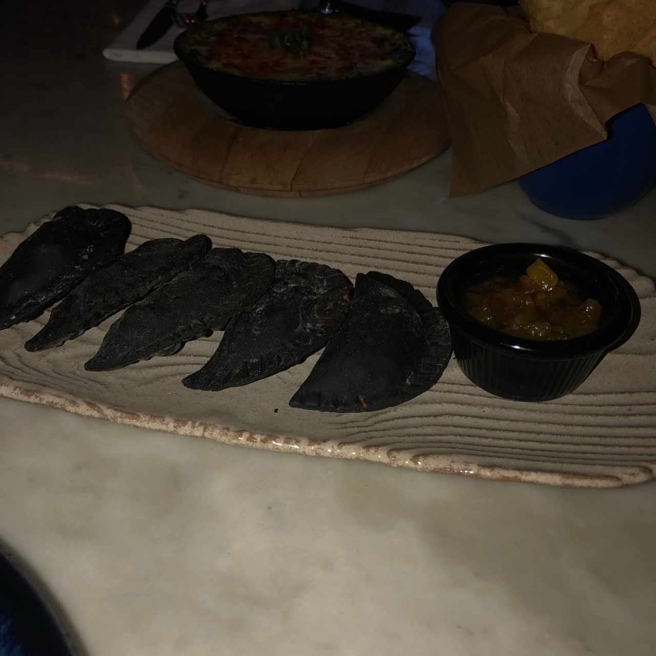 SMALL PLATES - Black Empanadas