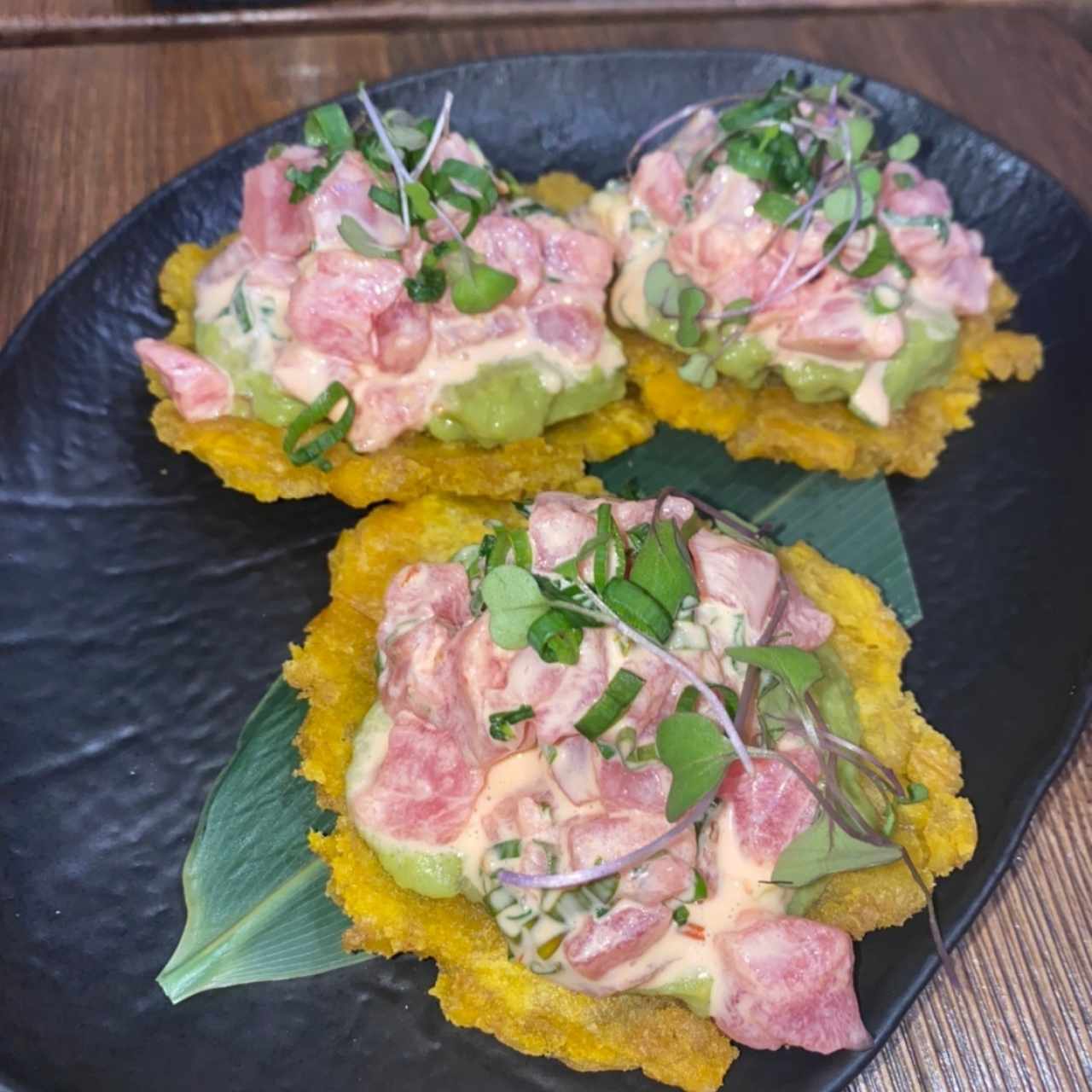 BAR BITES - Tostones De Atún