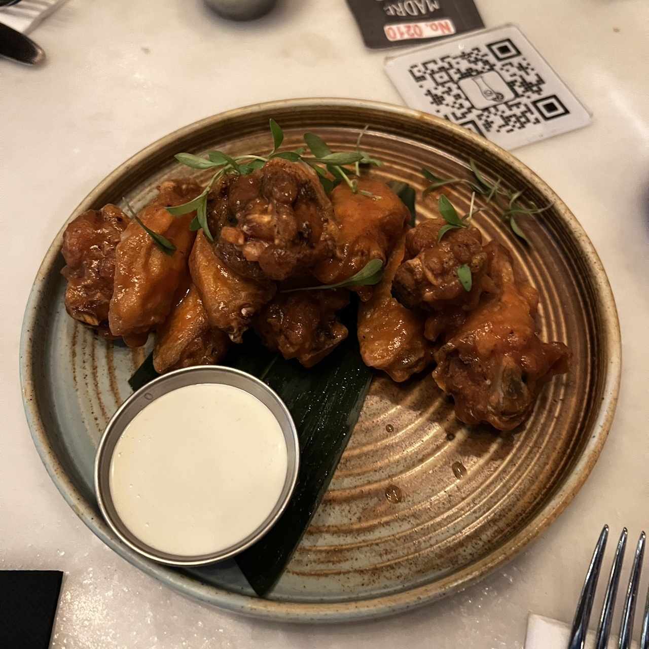 SMALL PLATES - Buffalo Hot Wings