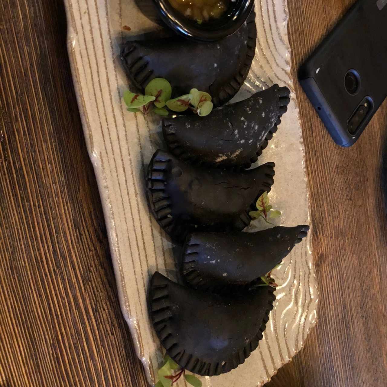 SMALL PLATES - Black Empanadas