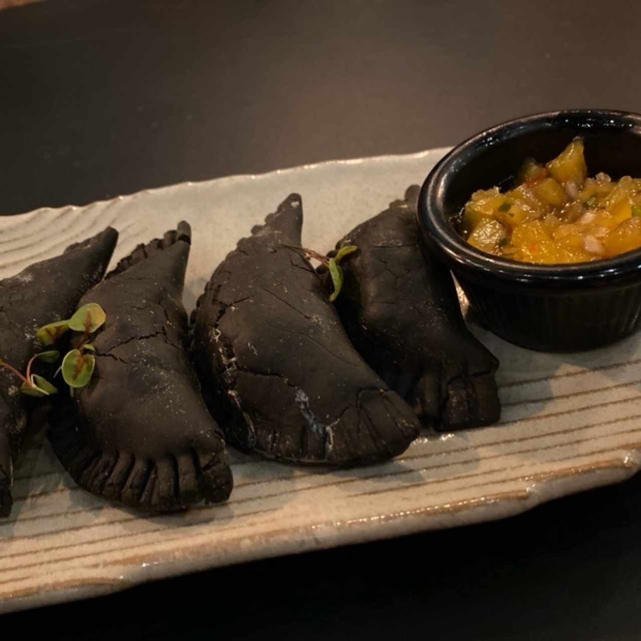 SMALL PLATES - Black Empanadas