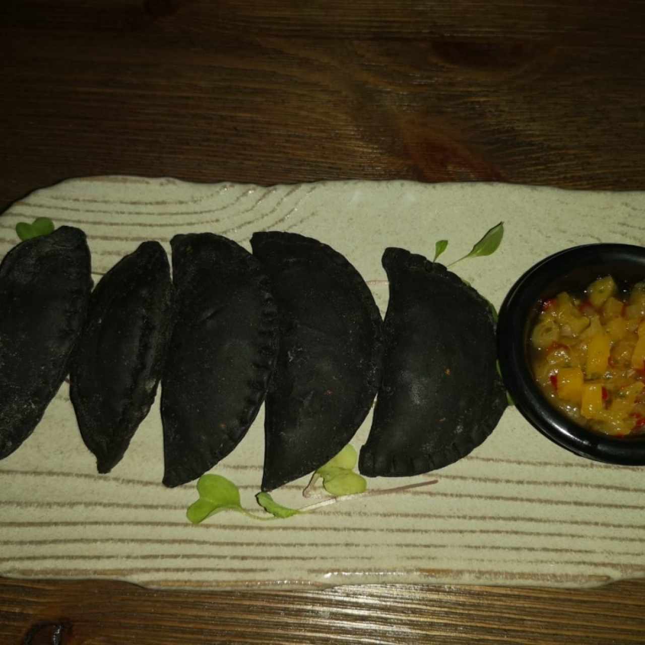 SMALL PLATES - Black Empanadas