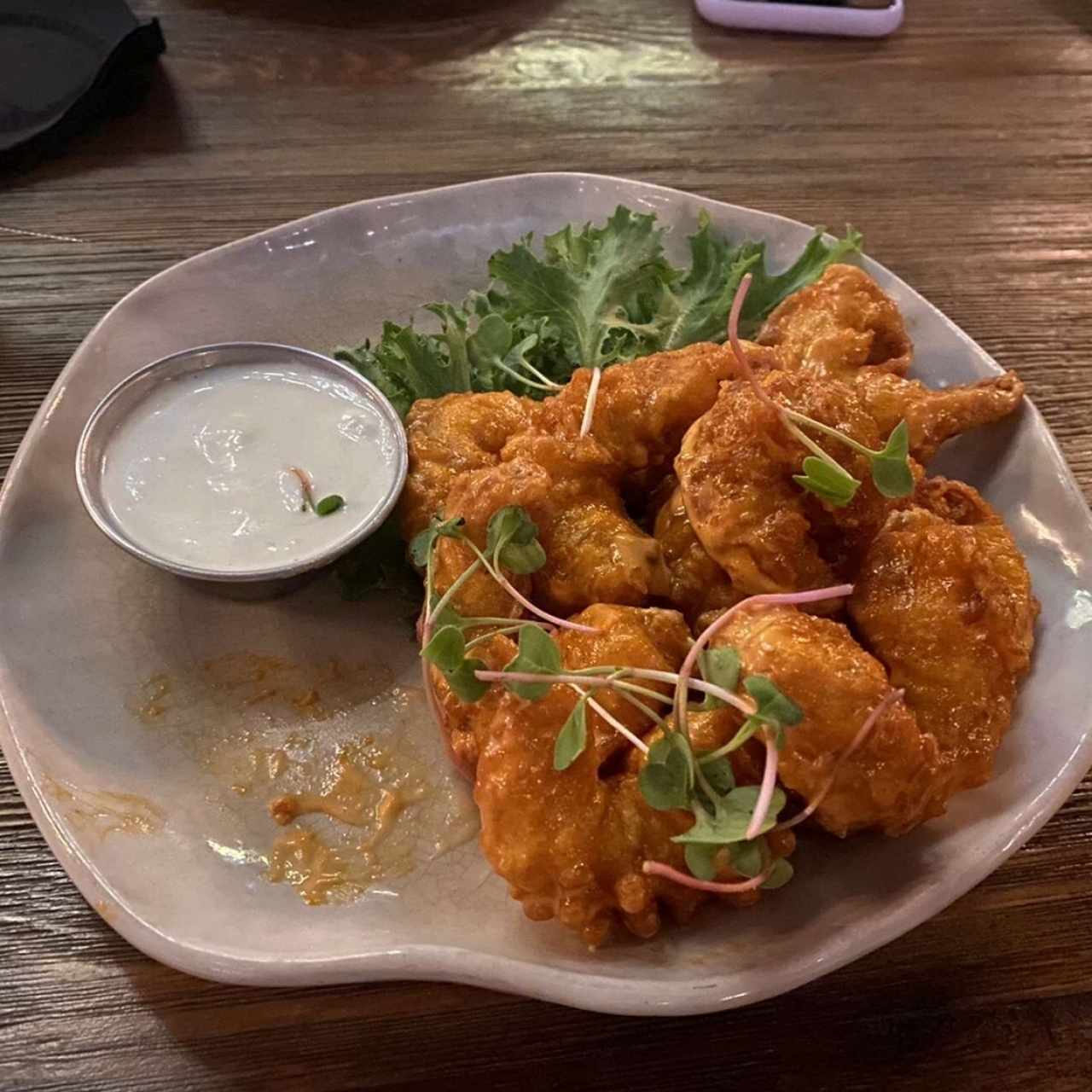 SMALL PLATES - Spicy Rock Shrimp