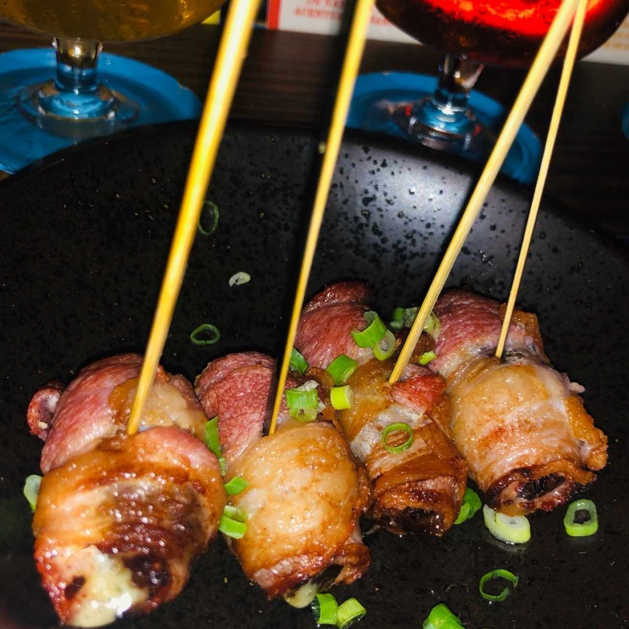 BAR BITES - Bacon Wraped Dates