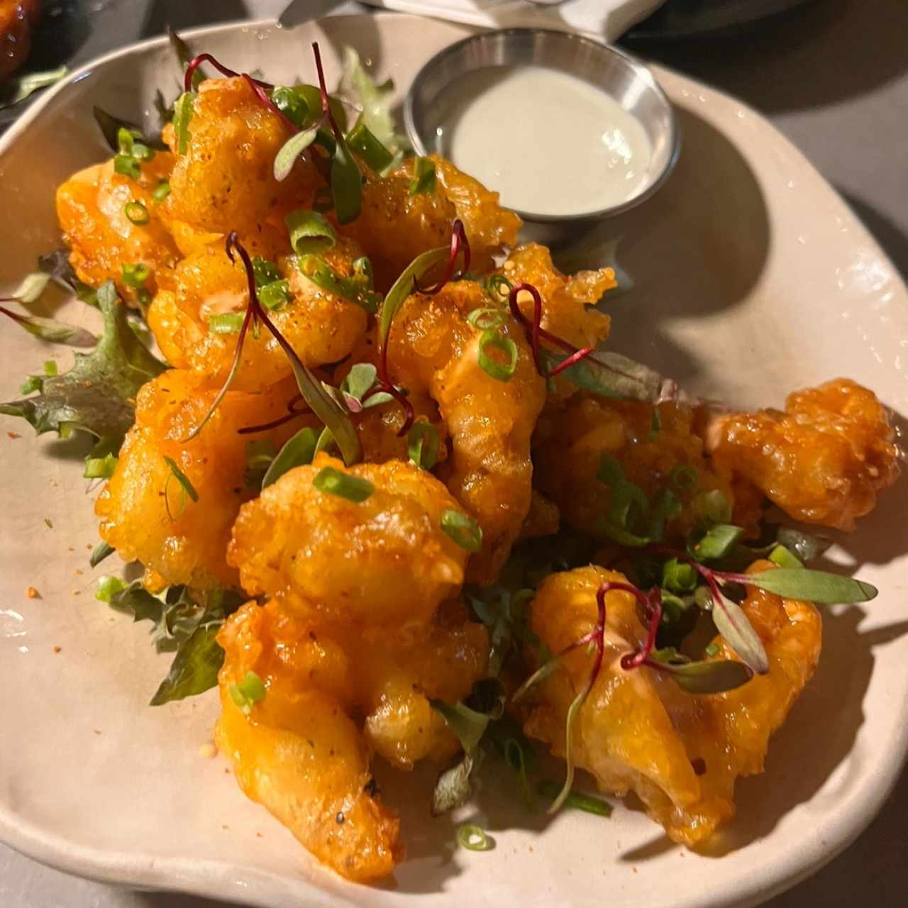 SMALL PLATES - Spicy Rock Shrimp