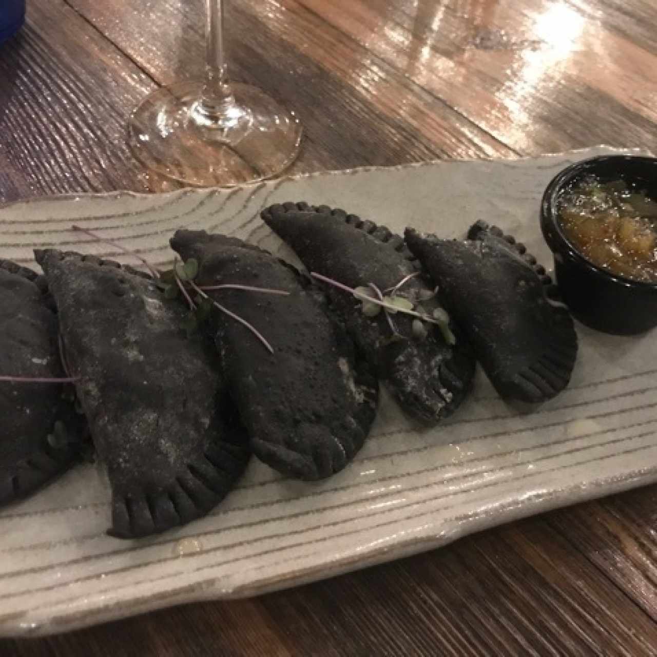 SMALL PLATES - Black Empanadas