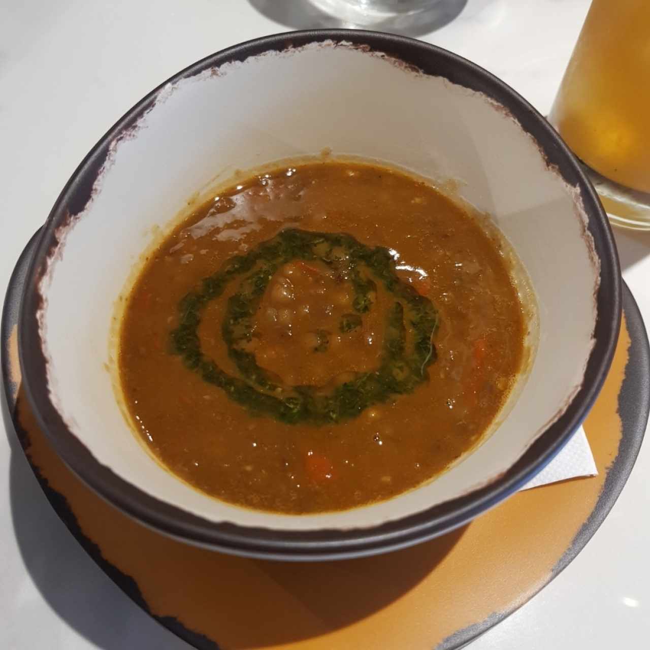 sopa de lentejas