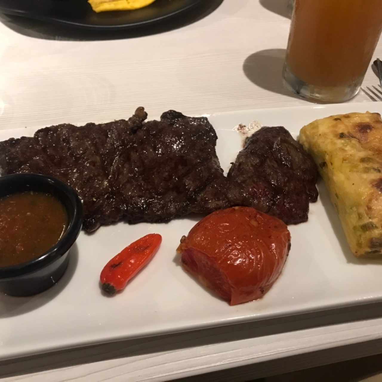 Entraña al grill 