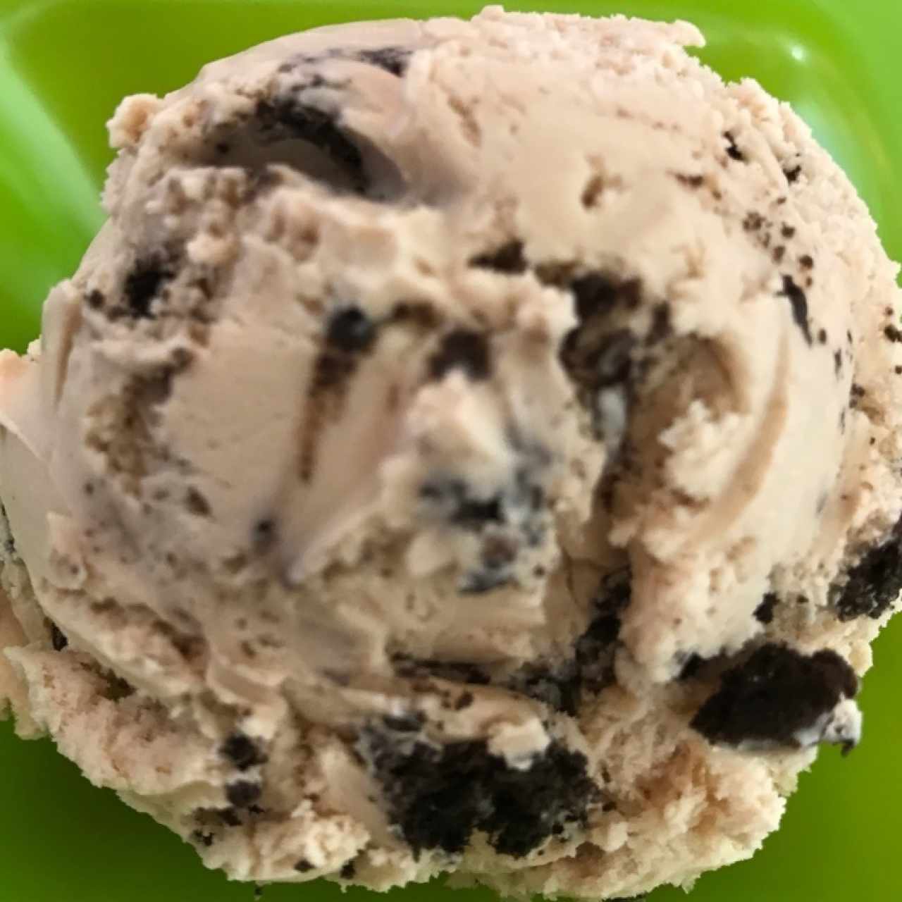 helado con oreo