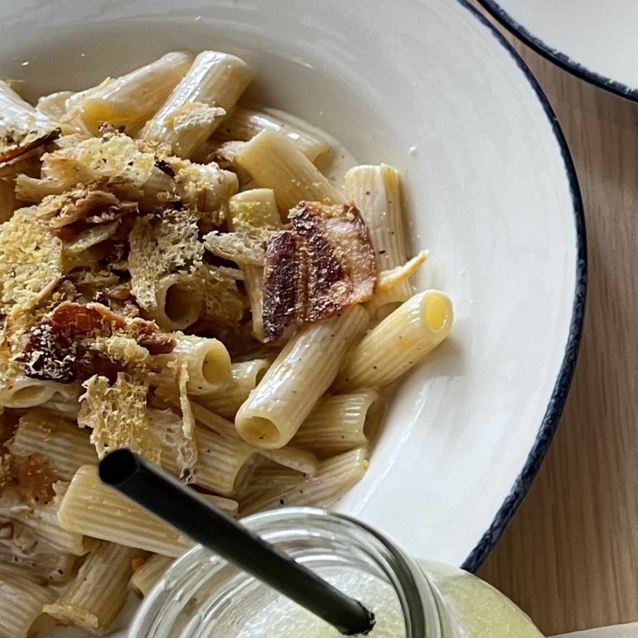 Rigatoni Ni Carbonara Ni Alfredo