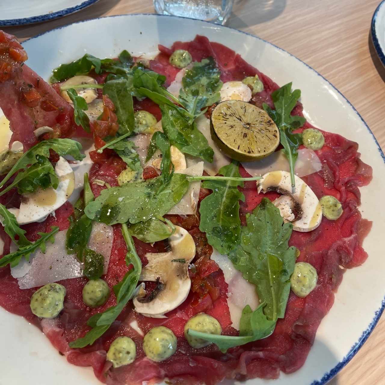 Carpaccio de carne