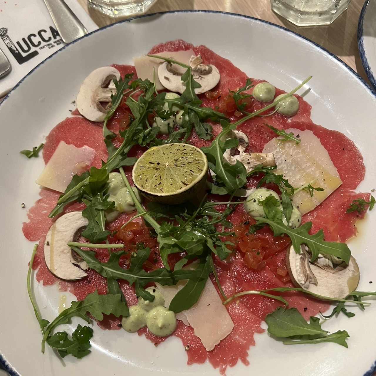 Carpaccio Di Manzo
