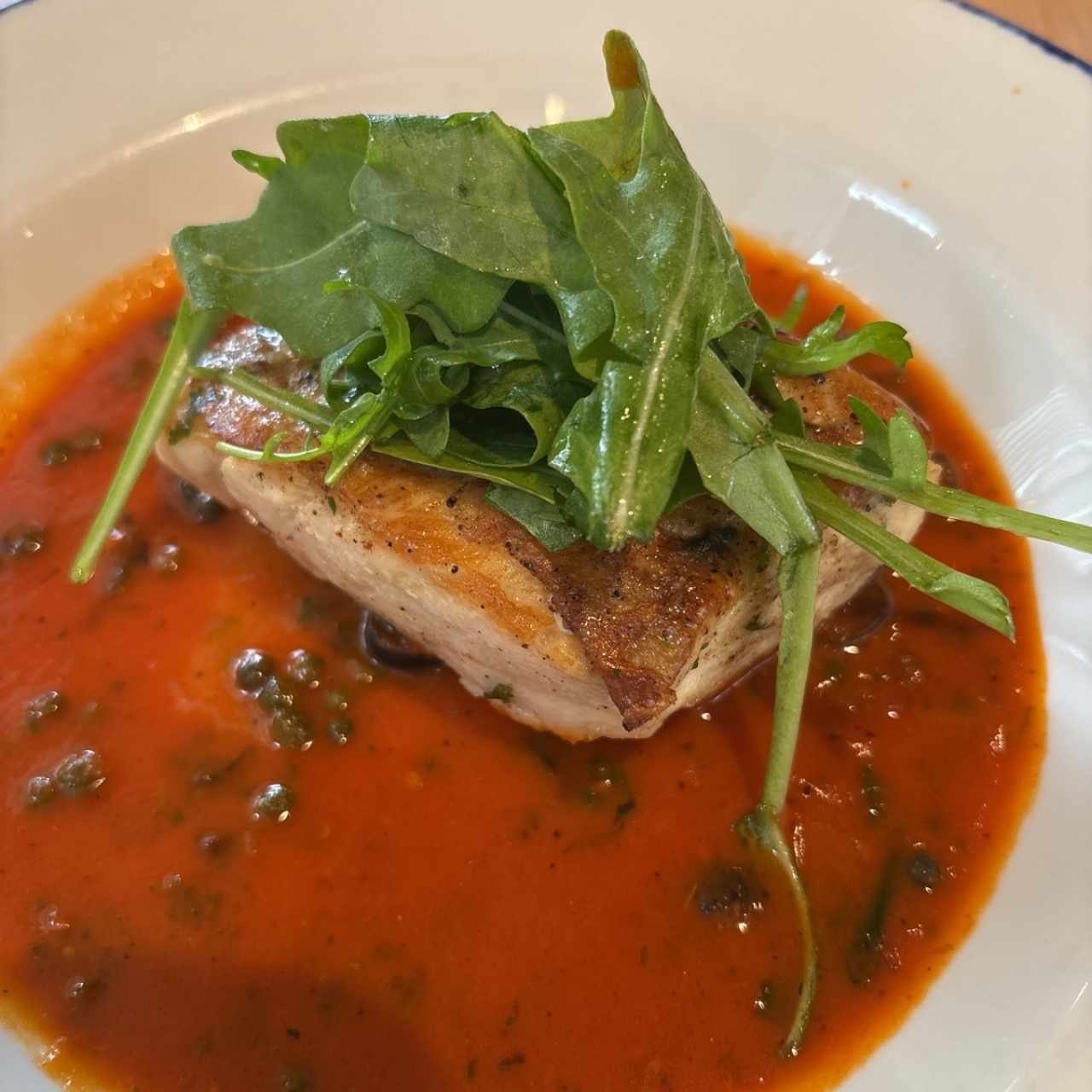 Corvina a La Livornesa