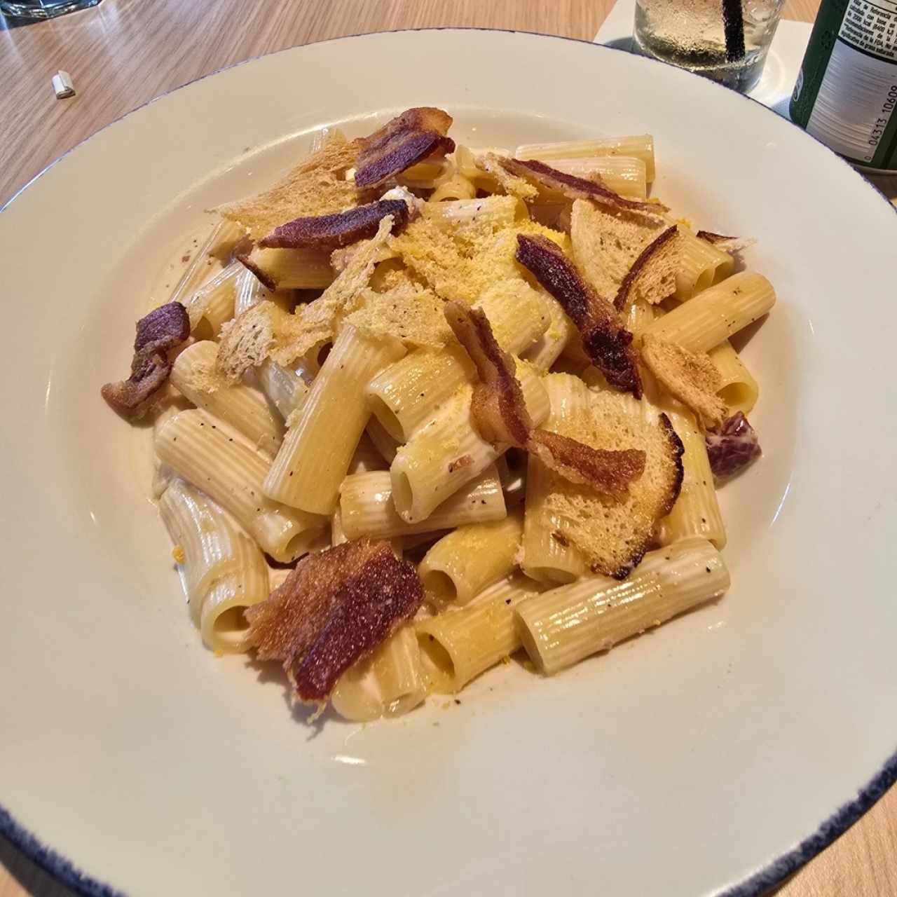 Rigatoni Ni Carbonara Ni Alfredo